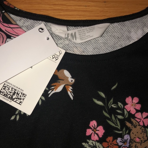 Brand new Unicorn Belted Sweatshirt Dress with Belt - Picture 4 of 5